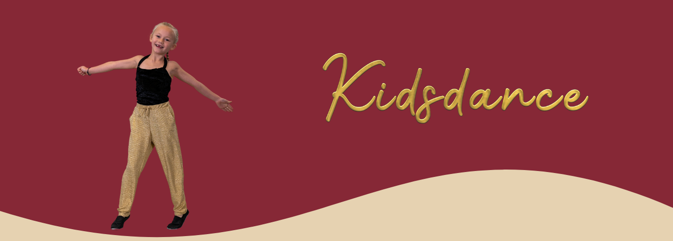 Website Kidsdance pagina bovenkant